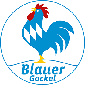 Buchen über Blauer Gockel